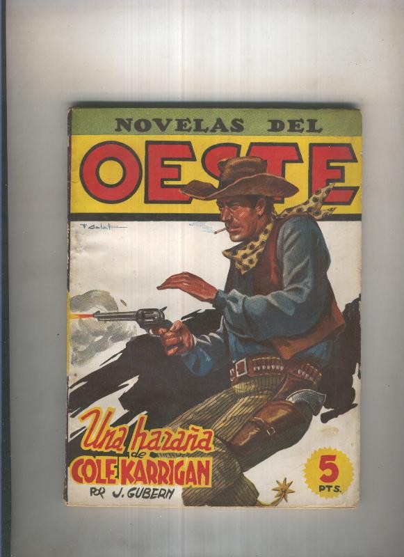 Novelas del Oeste 68: Una hazaña de cole Karrigan
