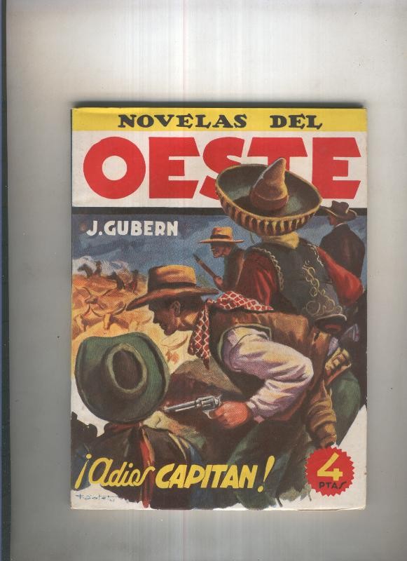 Novelas del Oeste 51: Adios capitan