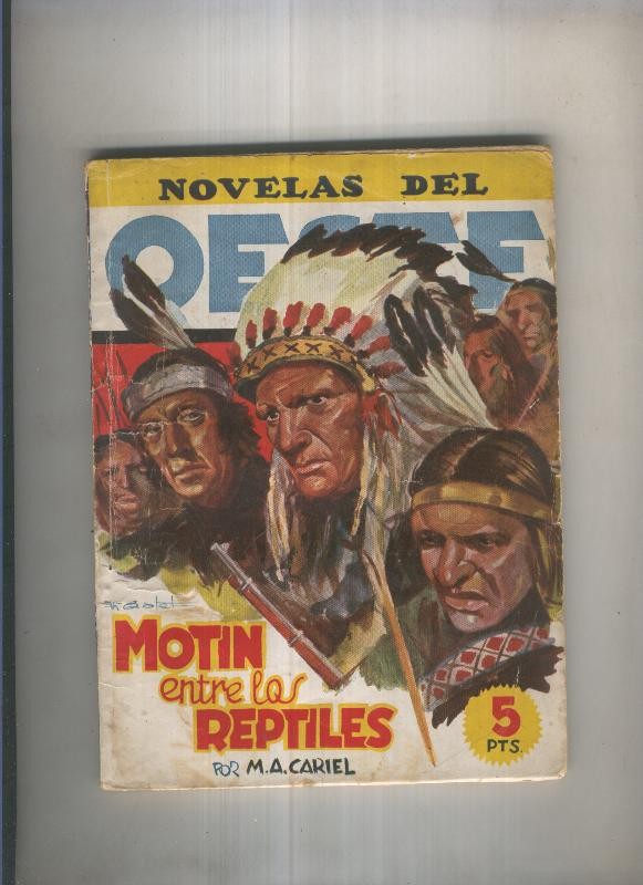 Novelas del Oeste 72: Motin entre los reptiles