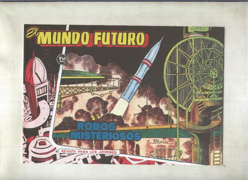 Facsimil: El Mundo Futuro numero 070: Robos misteriosos