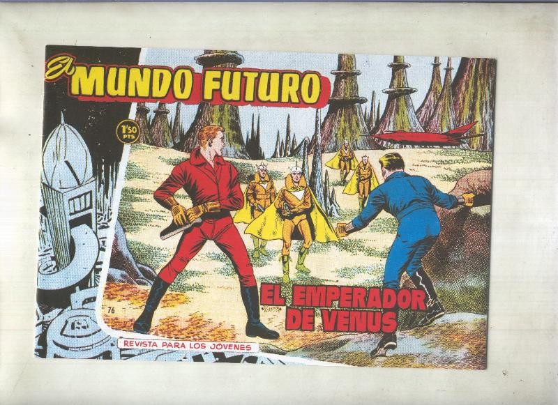 Facsimil: El Mundo Futuro numero 076: El emperador de Venus