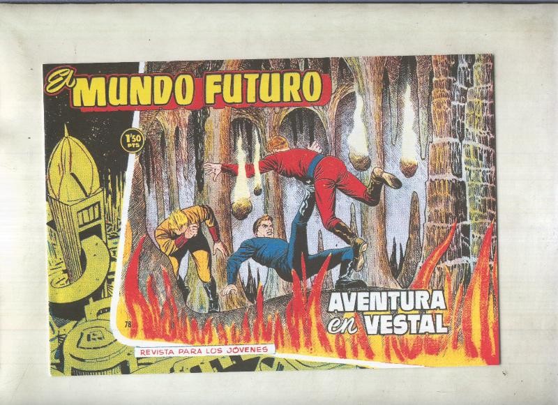 Facsimil: El Mundo Futuro numero 078: Aventura en Vestal