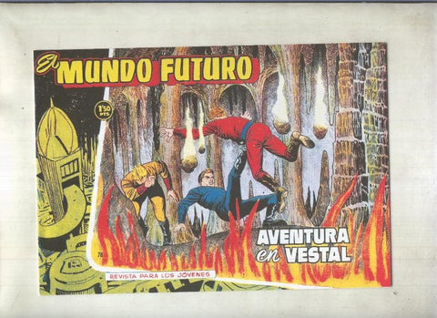 Facsimil: El Mundo Futuro numero 078: Aventura en Vestal