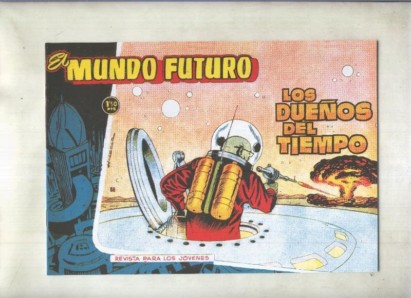 Facsimil: El Mundo Futuro numero 088: Los dueños del tiempo