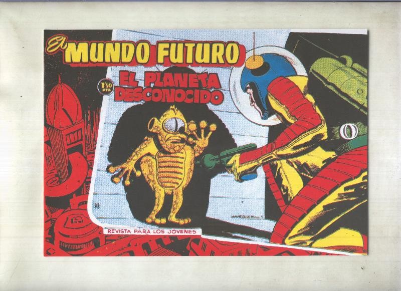 Facsimil: El Mundo Futuro numero 093: El planeta desconocido