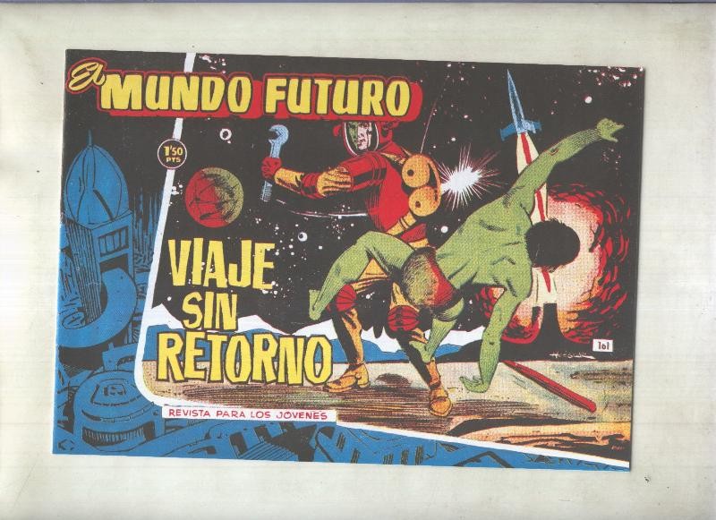Facsimil: El Mundo Futuro numero 101: Viaje sin retorno