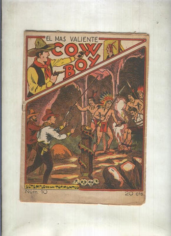 El mas valiente Cow Boy numero 10: el templo de los tormentos