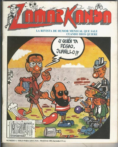 Zamar Kanda numero 1: la revista de humor mensual que sale cuando