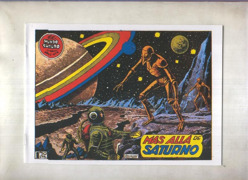 Facsimil: El Mundo Futuro numero 006: mas alla de Saturno