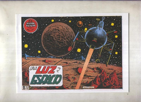 Facsimil: El Mundo Futuro numero 007: Una luz en el espacio