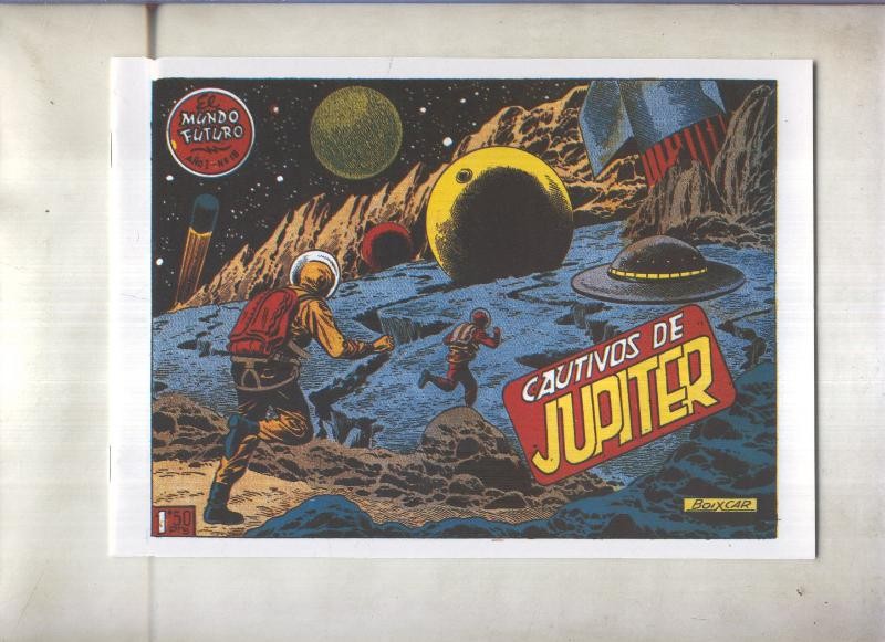 Facsimil: El Mundo Futuro numero 018: Cautivos de Jupiter