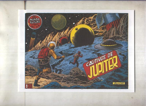 Facsimil: El Mundo Futuro numero 018: Cautivos de Jupiter