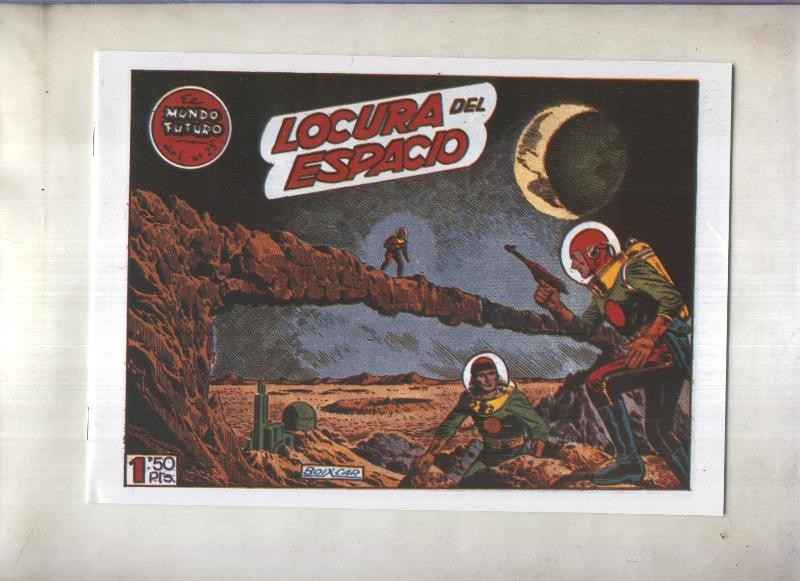 Facsimil: El Mundo Futuro numero 025: Locura del espacio