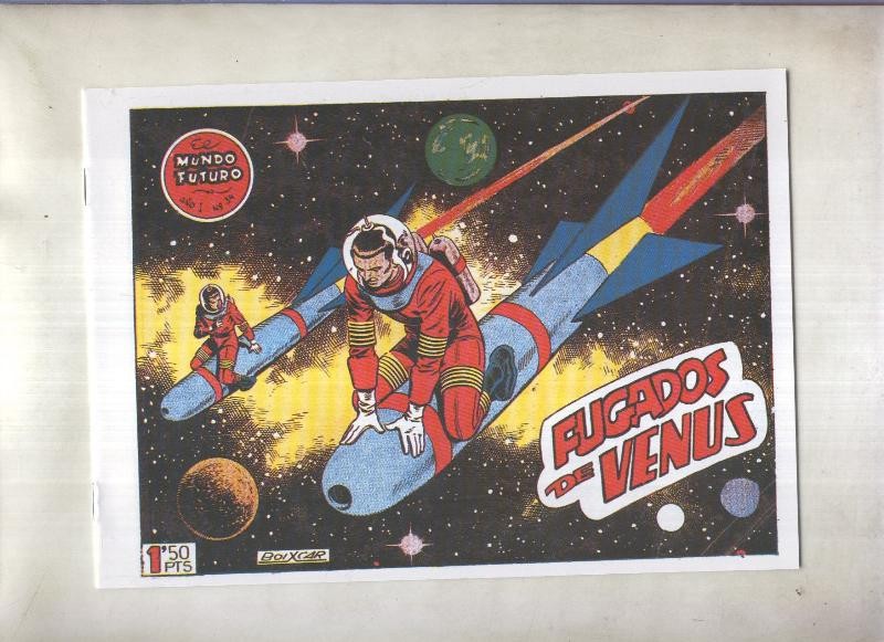 Facsimil: El Mundo Futuro numero 034: Fugados de Venus