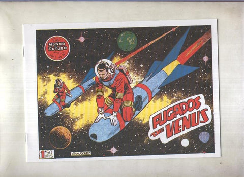 Facsimil: El Mundo Futuro numero 034: Fugados de Venus