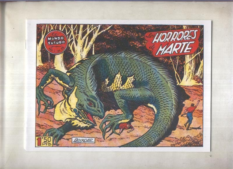 Facsimil: El Mundo Futuro numero 038: Los horrores de marte