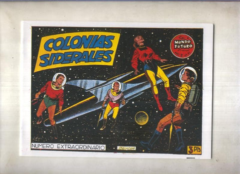 Facsimil: El Mundo Futuro numero 041: Colonias siderales (numero extra)