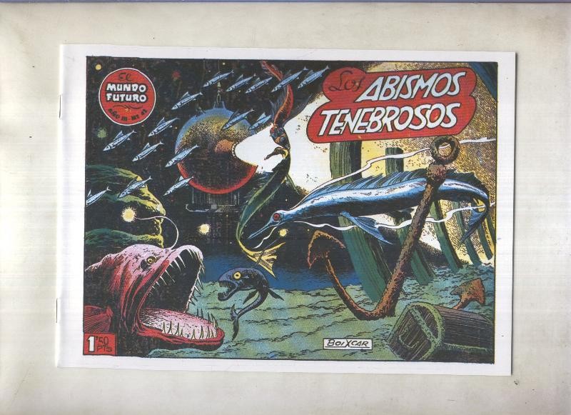 Facsimil: El Mundo Futuro numero 042: Los abismos tenebrosos