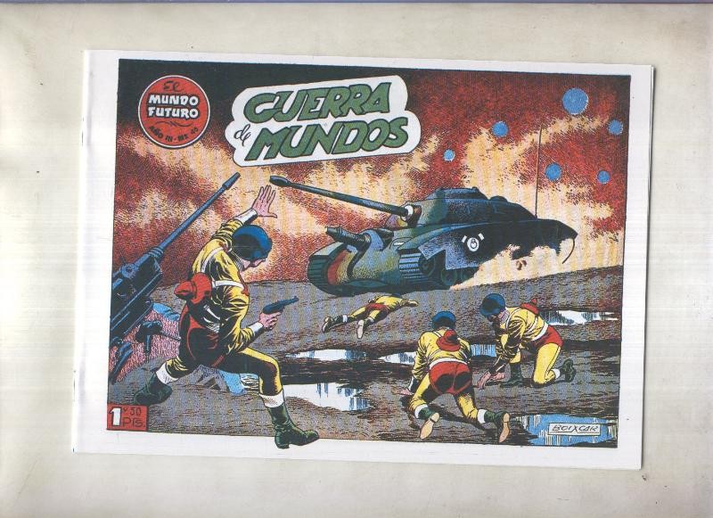 Facsimil: El Mundo Futuro numero 046: Guerra de mundos