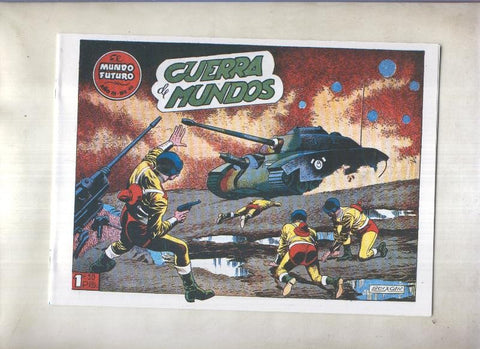 Facsimil: El Mundo Futuro numero 046: Guerra de mundos