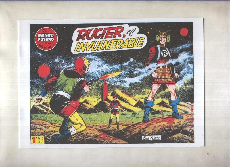 Facsimil: El Mundo Futuro numero 050: Rugier el invulnerable