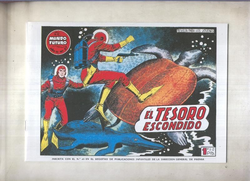 Facsimil: El Mundo Futuro numero 057: El tesoro escondido