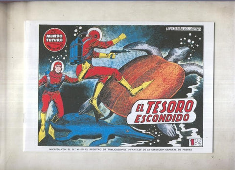 Facsimil: El Mundo Futuro numero 057: El tesoro escondido