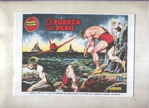 Facsimil: El Mundo Futuro numero 059: La fuerza del debil