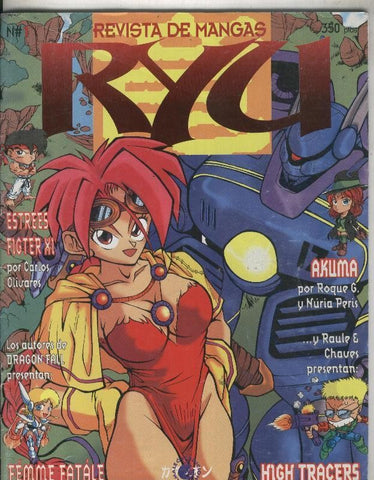 Ryu revista manga numero 1