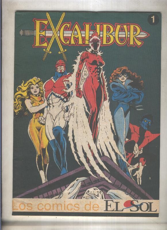 Los comics de El Sol numero 01: Excalibur
