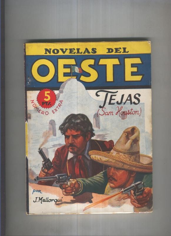 Novelas del Oeste numero Extra 07: Tejas ( Sam Houston )