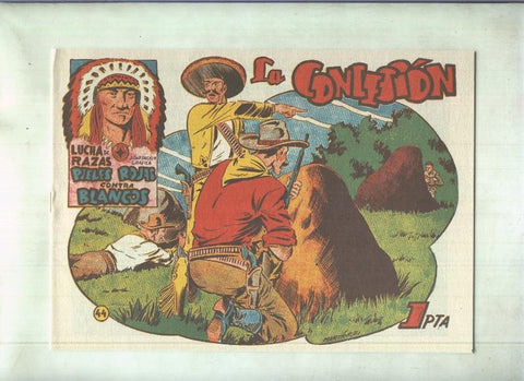 Facsimil: Lucha de Razas numero 44: La concesion