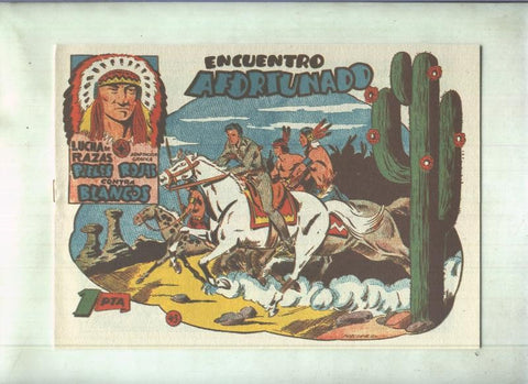 Facsimil: Lucha de Razas numero 43: Encuentro afortunado
