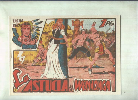 Facsimil: Lucha de Razas numero 07: La astucia de Wennonga