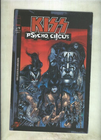 Kiss Psycho Circus numero 09: Cada historia tiene cuatro lados