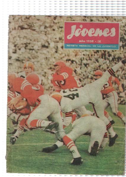 Jovenes, año 1958 numero 09: Bunny y Steve: el invento