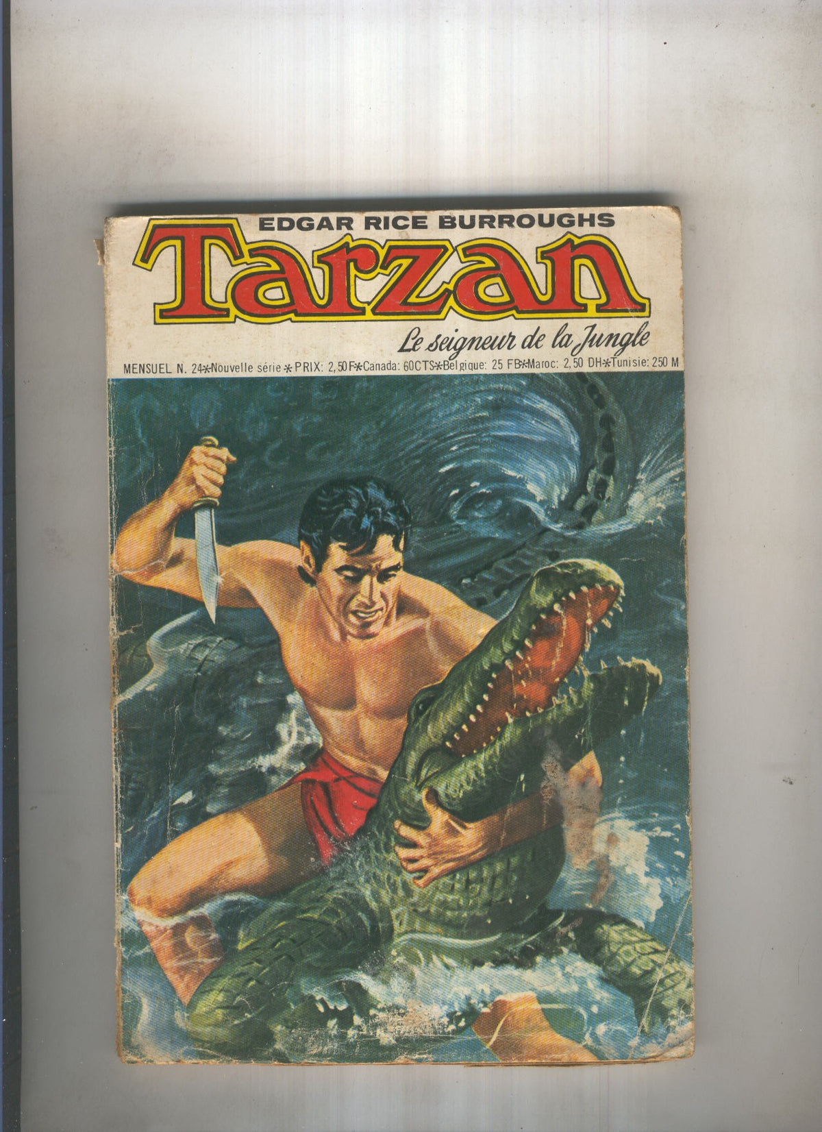 TARZAN Le Seigneur de la Jungle Numero 24: Le poignard sacre