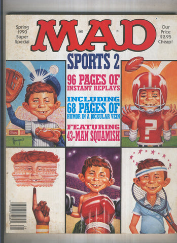 MAD MAGAZINE SUPER SPECIAL Numero 70. Spring 1990. Sports 2