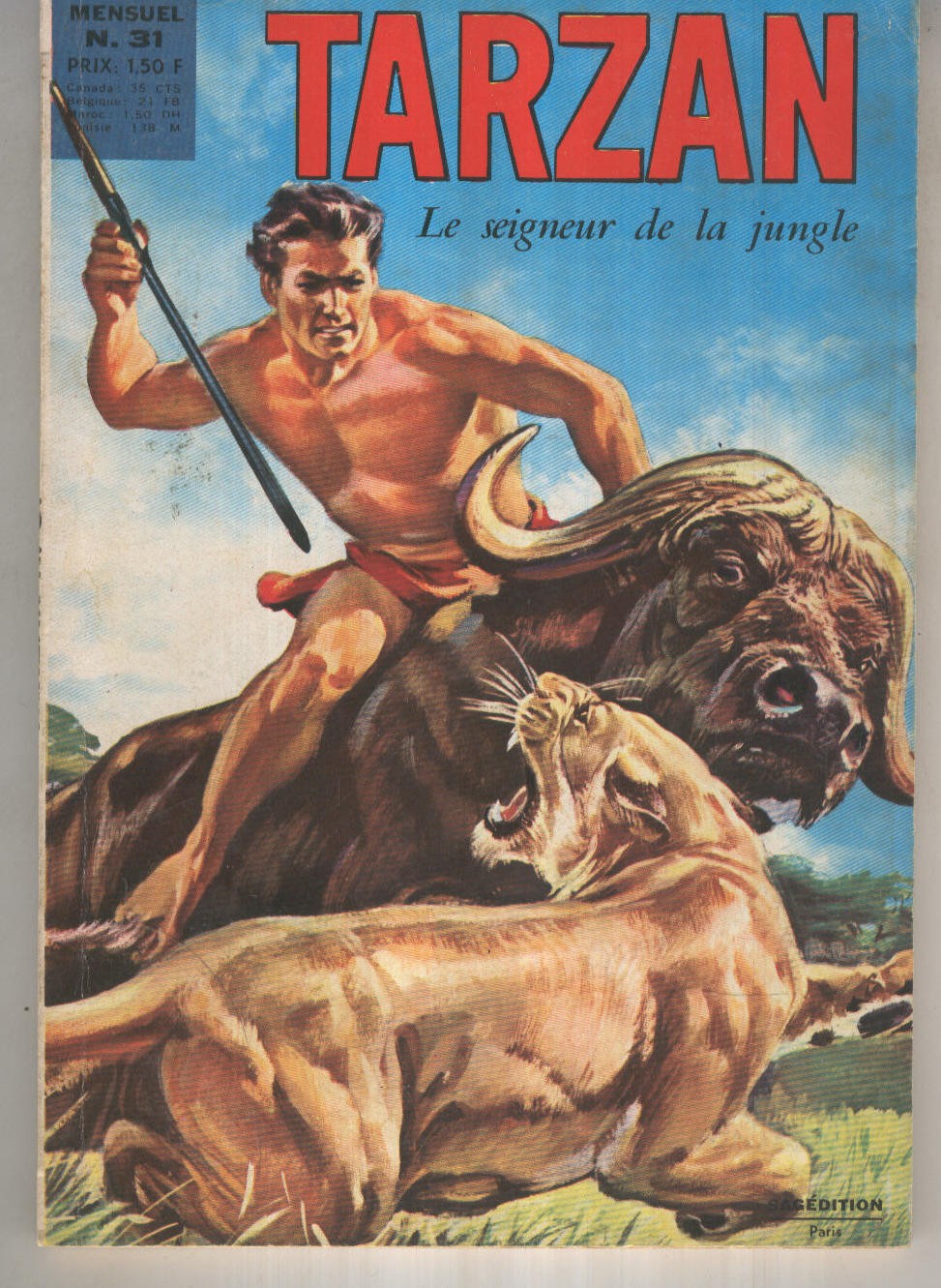 TARZAN Le Seigneur de la Jungle 31: Lenlevement