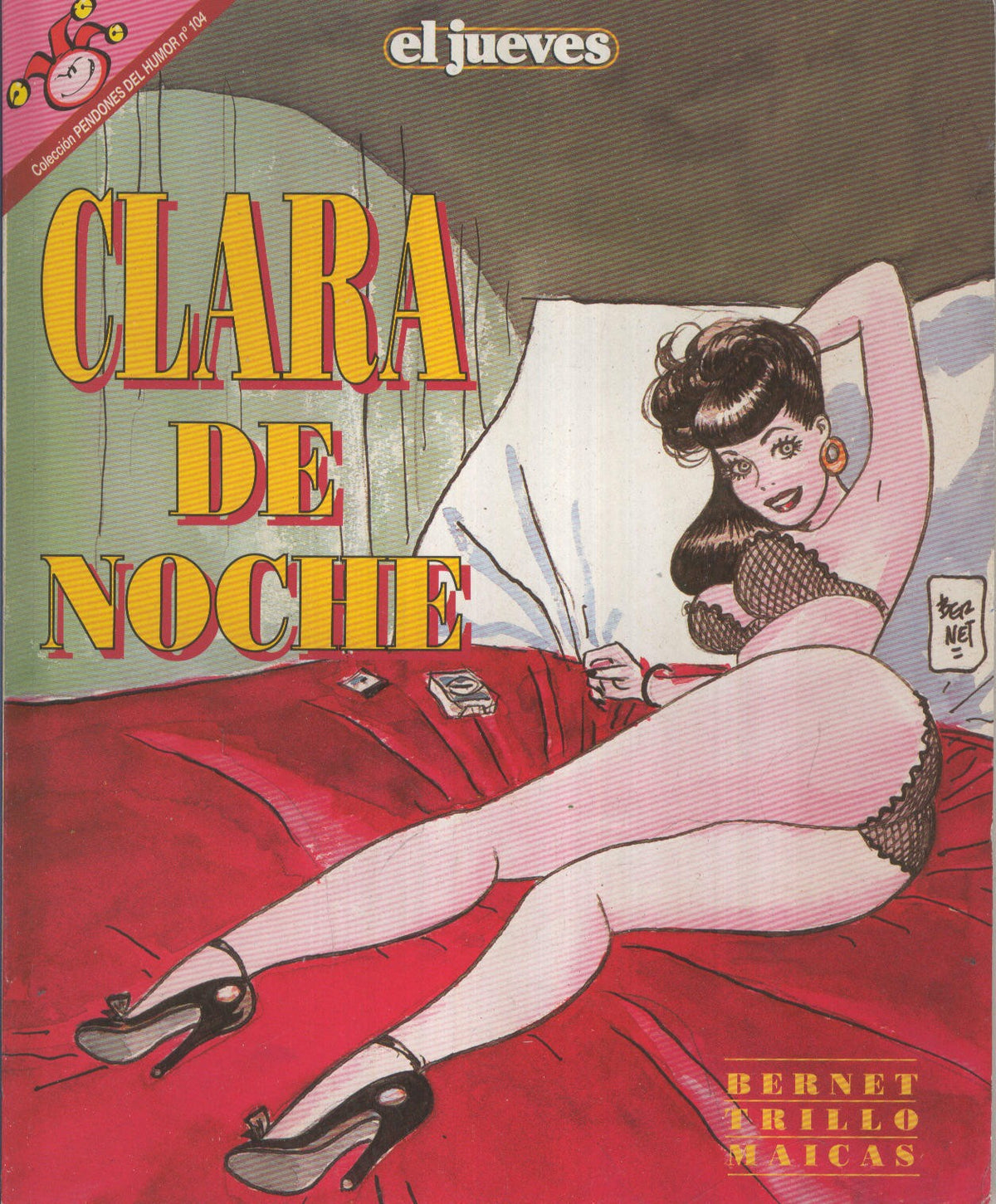 EL JUEVES: CLARA DE NOCHE (numerado 01 en trasera)