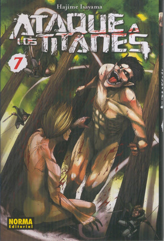 Manga: ATAQUE A LOS TITANES. Vol. 07