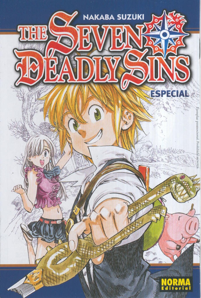 Manga: THE SEVEN DEADLY SINS Especial. Libreto 22 paginas