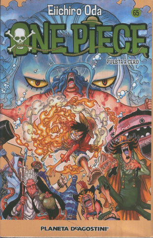 Manga: ONE PIECE Numero 65: Puesta a cero