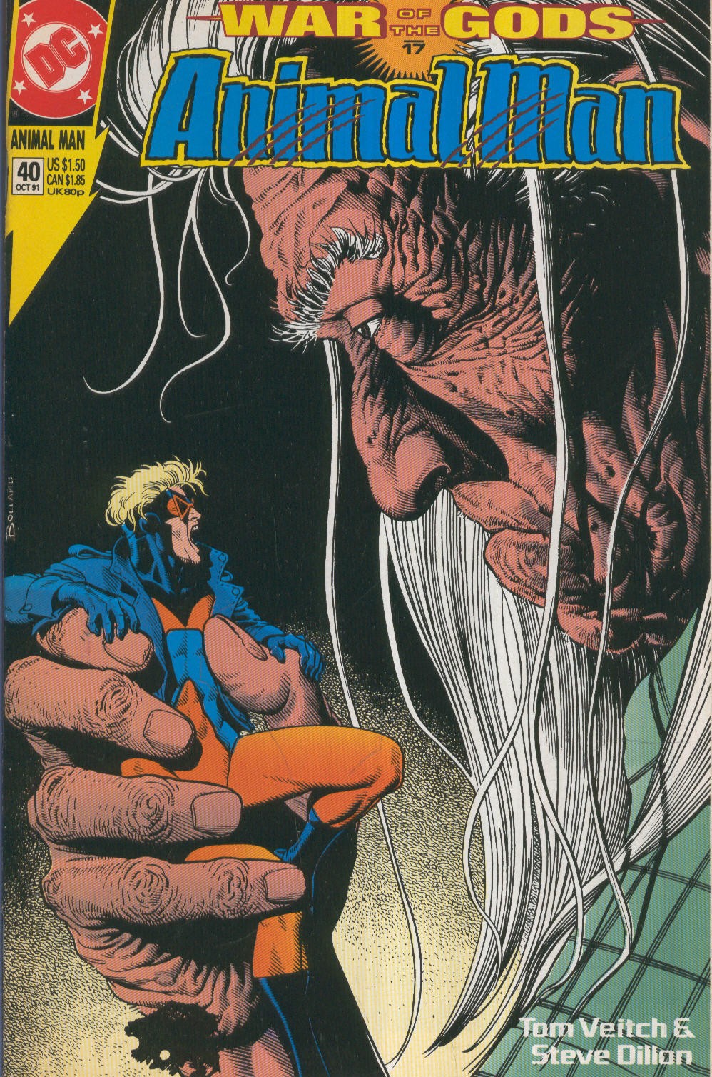 ANIMAL MAN Vol.1 numero 40: Bear Claw soup