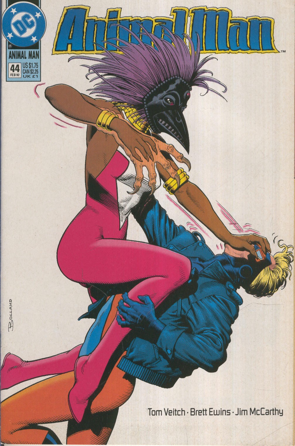 ANIMAL MAN Vol.1 numero 44: Who is that masked woman