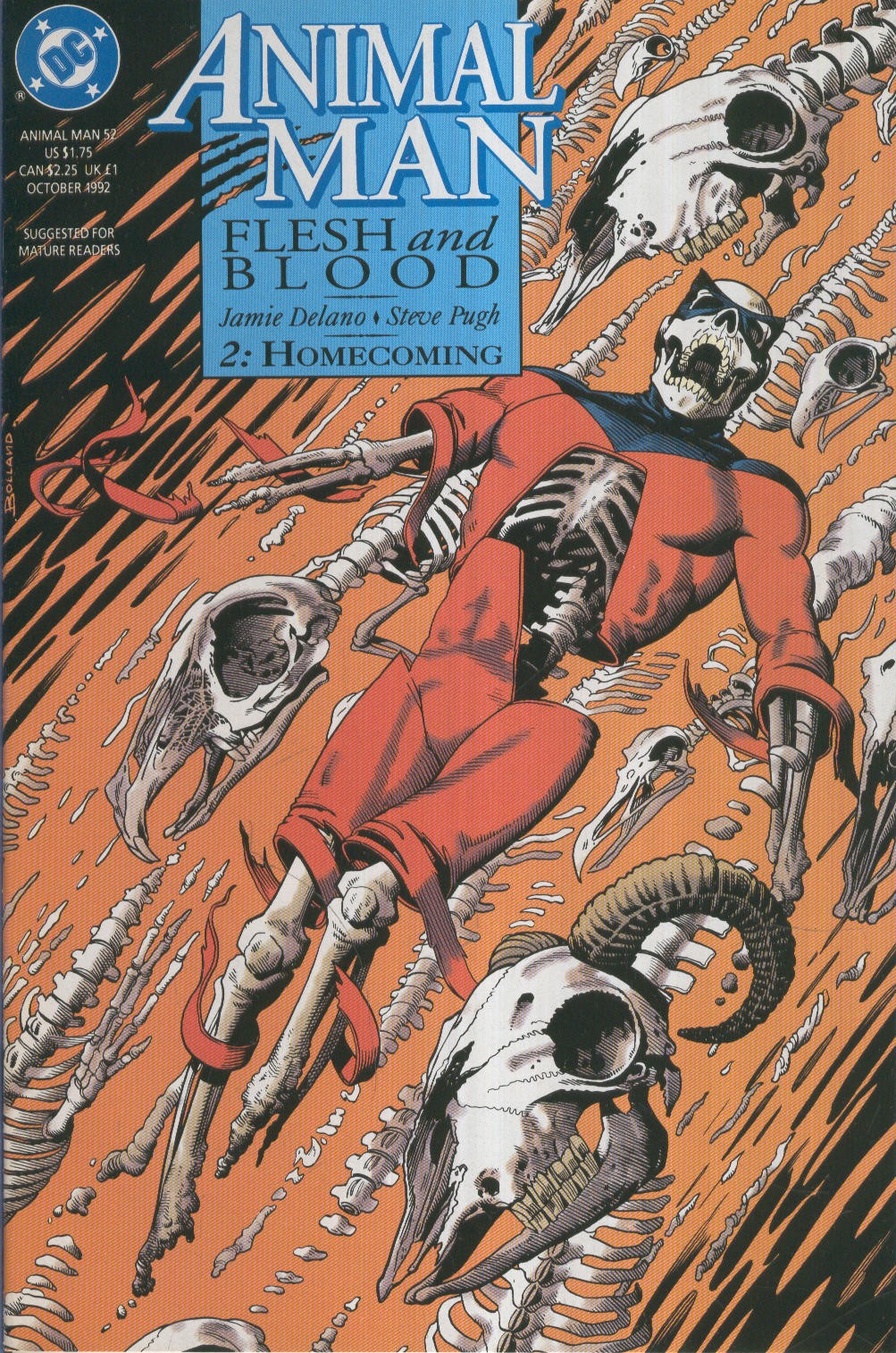 ANIMAL MAN Vol.1 numero 52: Flesh and blood part 02. Homecoming