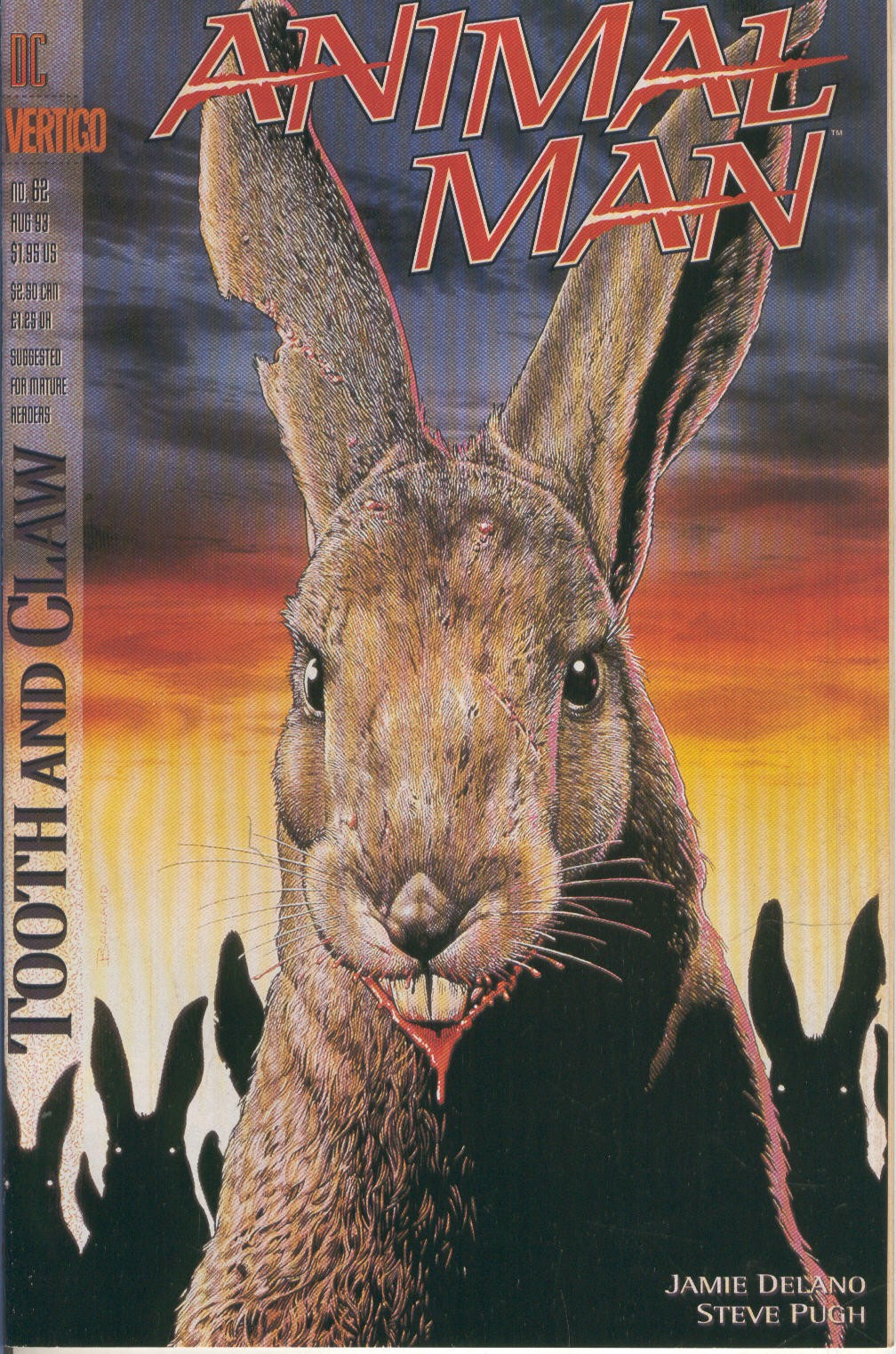 ANIMAL MAN Vol.1 numero 62: Tooth and claw part 02