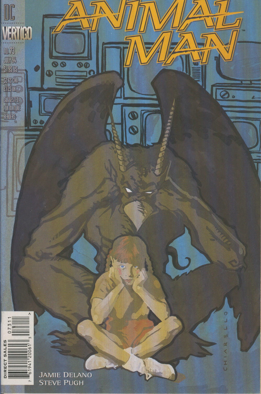 ANIMAL MAN Vol.1 numero 73: Children and Animals