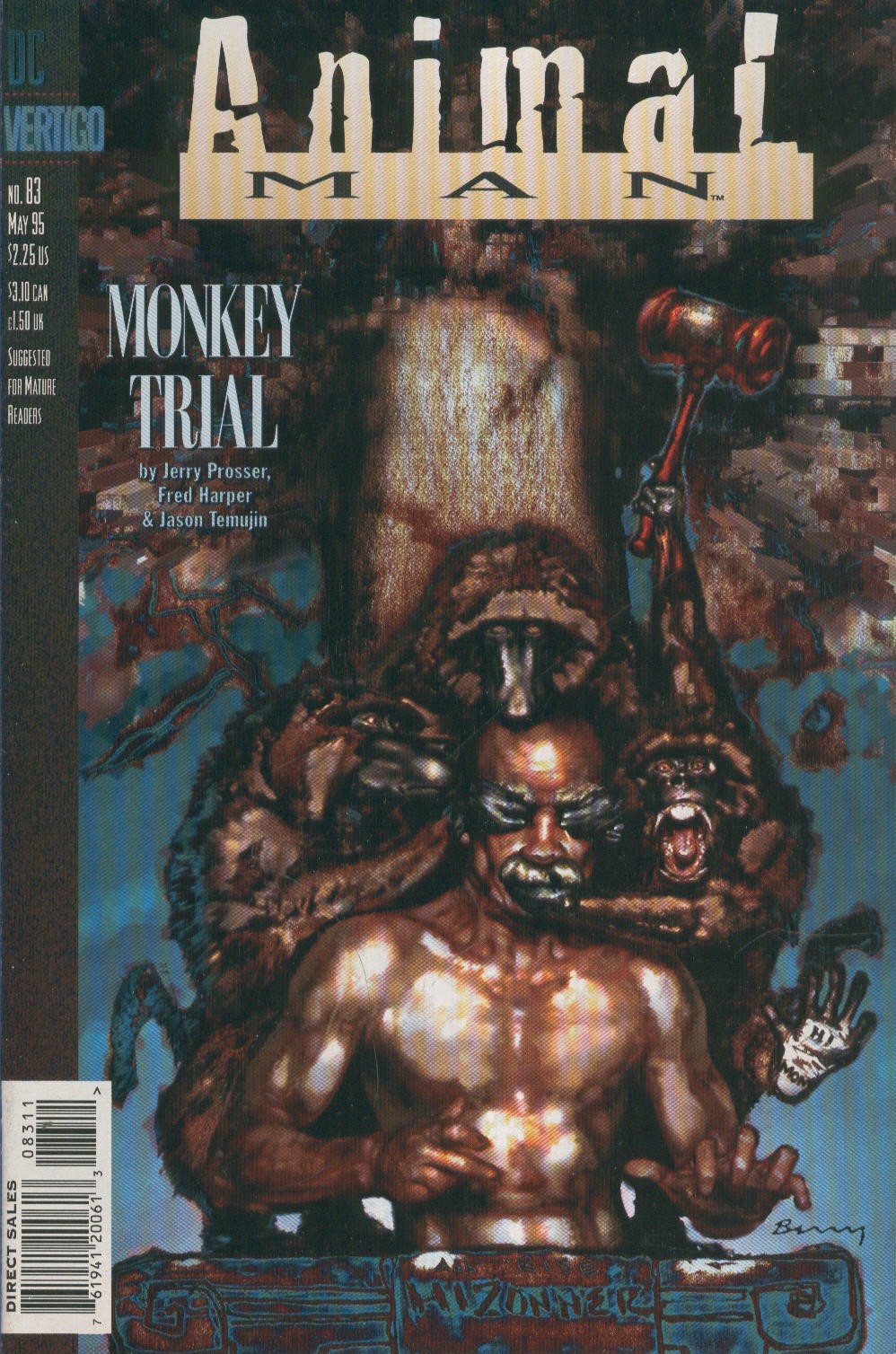 ANIMAL MAN Vol.1 numero 83: Wild Type part 03. Monkey Trial
