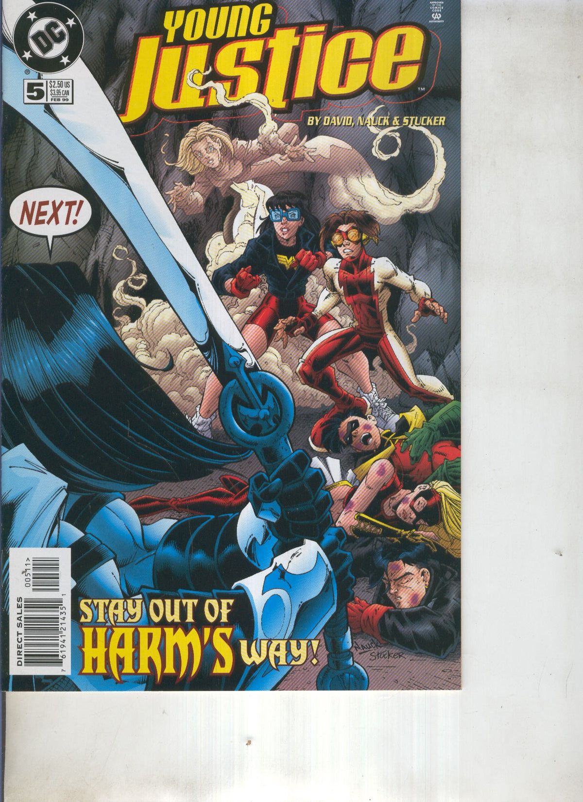 YOUNG JUSTICE Numero 05: Stay out harms way